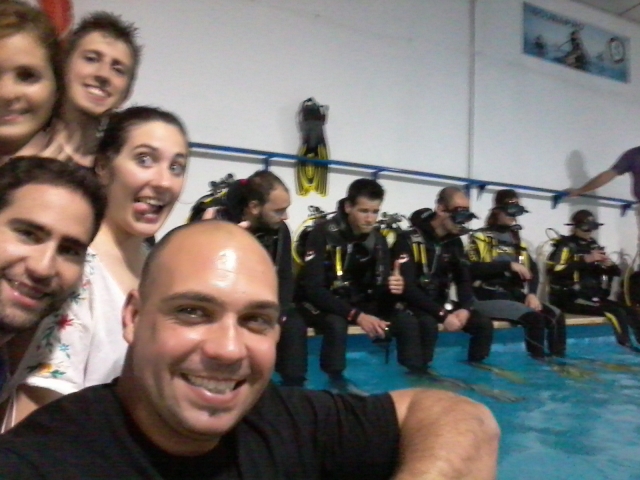 Cursos en la piscina