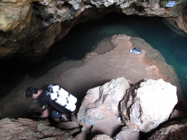 Buceo cuevas