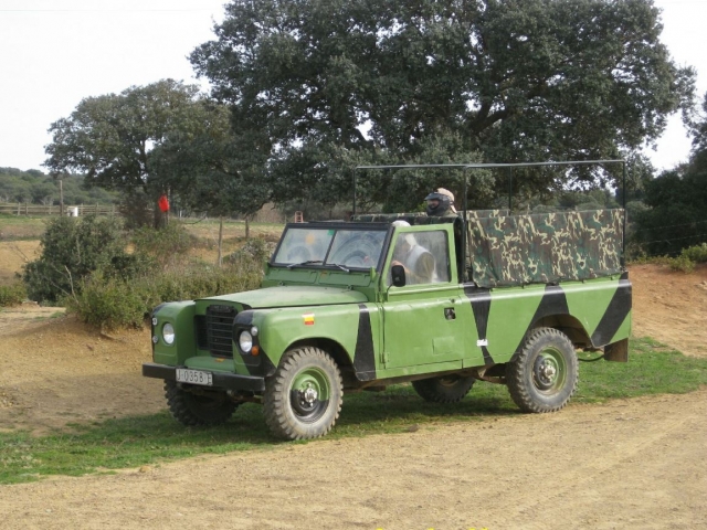  Vehicle at the Antequera paintball field