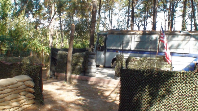 Campo de juego de Tactical Laser Ops