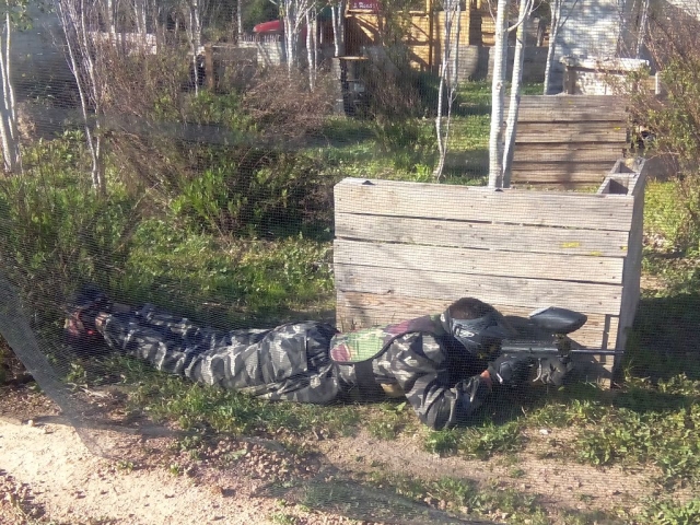 Disparando desde el suelo