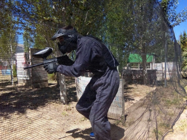 Jugador de paintball