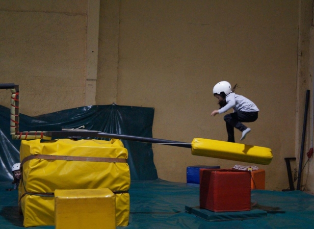  Jumping the obstacle 