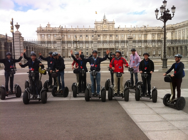  Segway in front of the Palace 