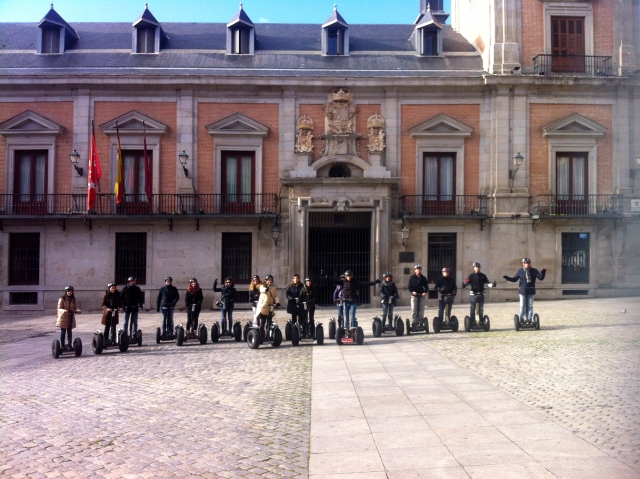  Visit to Madrid de los Austrias on segway 