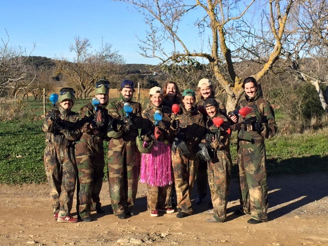  Farewell with a paintball game 