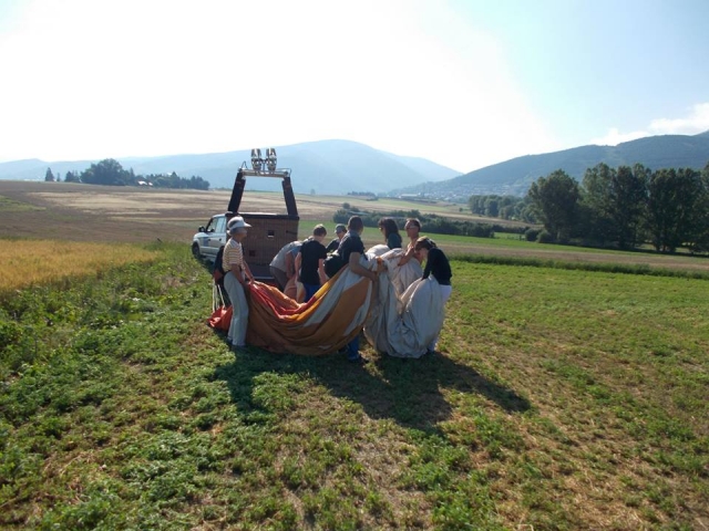  Preparing the balloon 