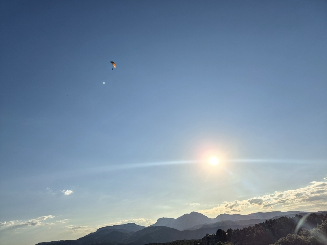 Opinión de Jorge sobre Vuelo simultáneo en parapente por Alhama de Murcia