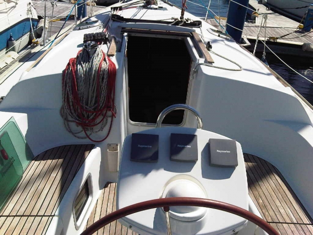 En la cubierta del barco