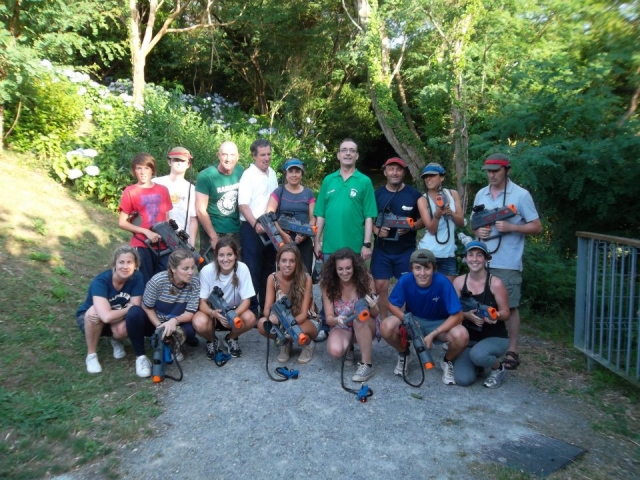  Mixed team of players 