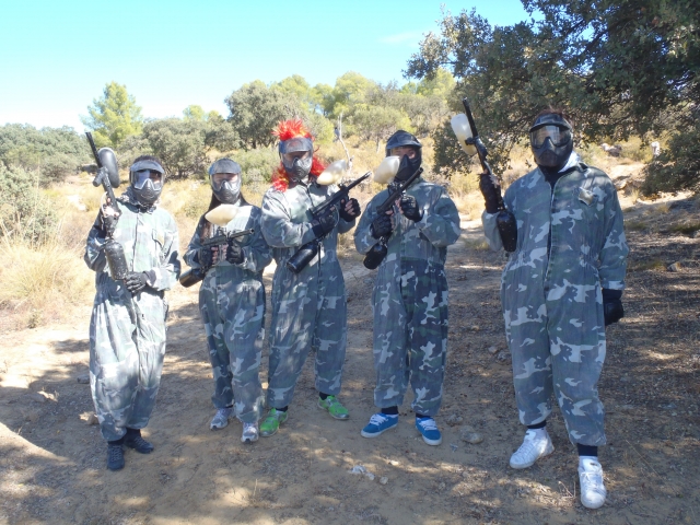  Paintball zum Abschied 