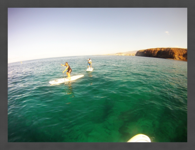  In the middle of the sea 