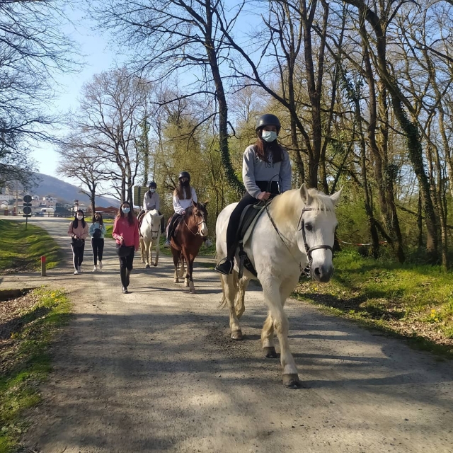 paseo a caballo
