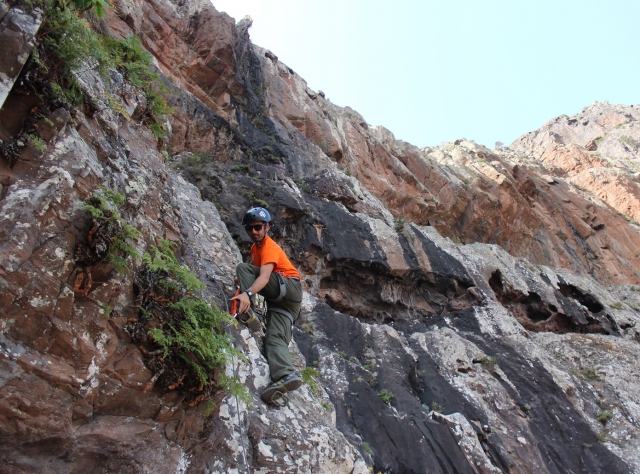  Monter vers la section suivante de la ferrata 