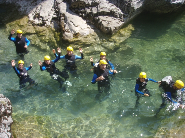  canyoning 