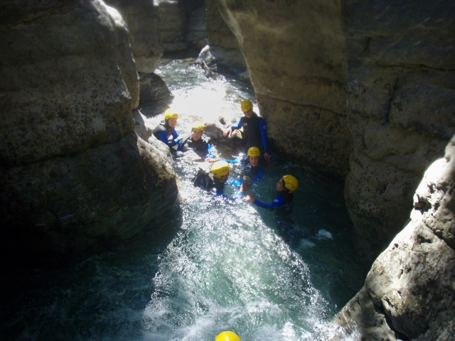  canyoning 
