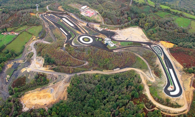Vista aérea del complejo