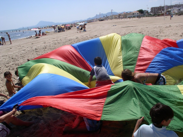 Campamento náutico en Oliva
