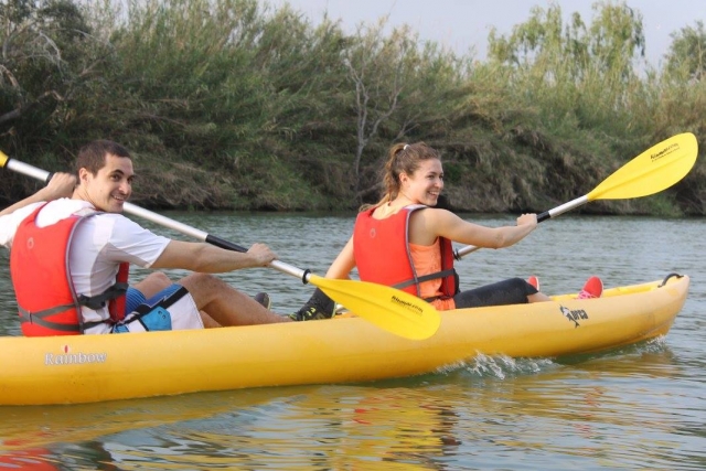 Ruta en kayak en La Cava