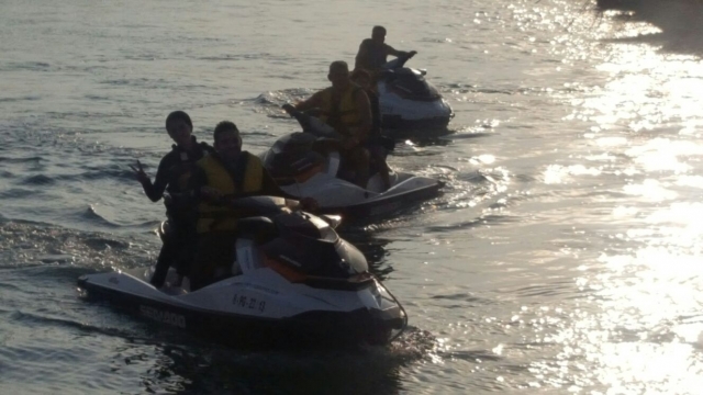 Ruta en jet ski