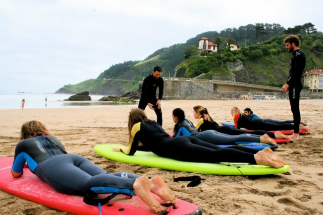 Clases de surf