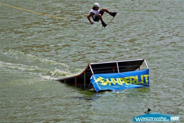  jump on the ramp, by the winner of the inaugural championship 