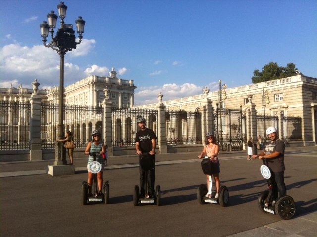 Segway en el Palacio Real