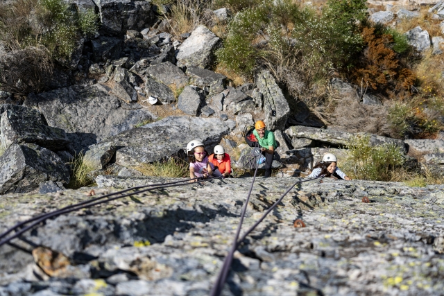 Sesión de escalada