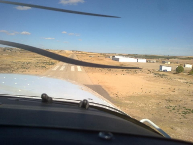 Final de pista en Lillo