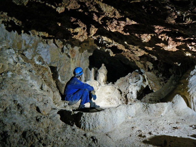 a break in caving 