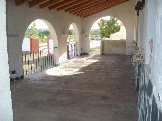  Villa Consentida 的门廊 