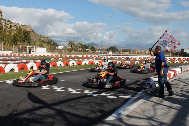  The race begins 