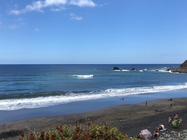  美丽的海滩景色 