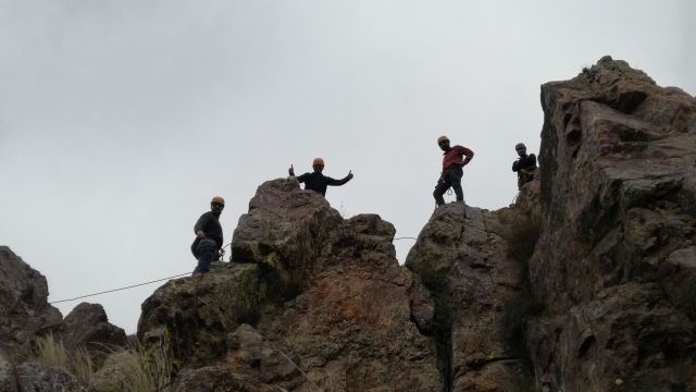 Sobre las rocas