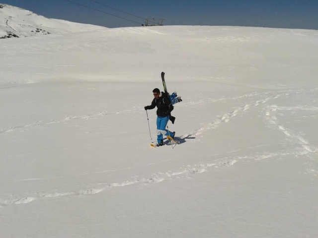  Attraversando il paesaggio innevato 