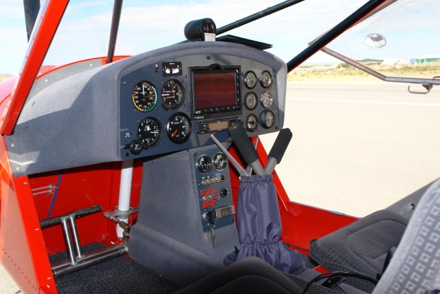 Cabina del ultraligero