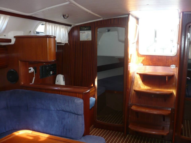 Velero en Costa de Tenerife
