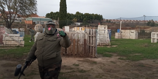  Paintball-Teamspiel in Toledo 