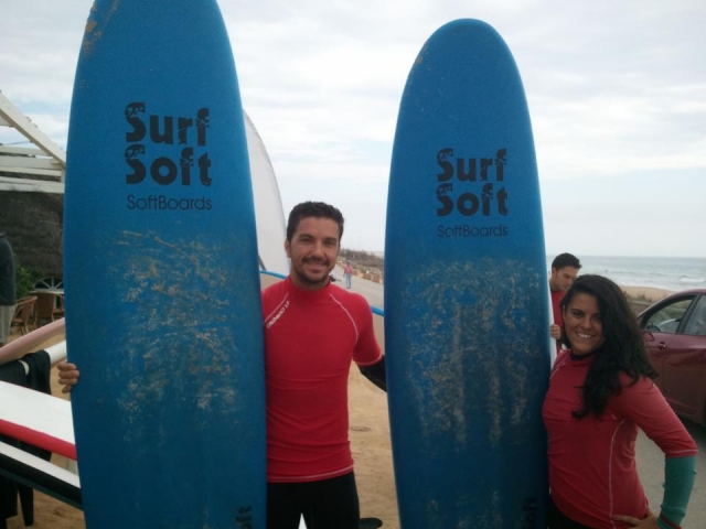 empenzando con el surf