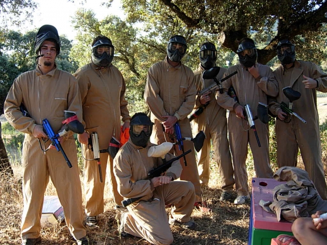partidas de paintball