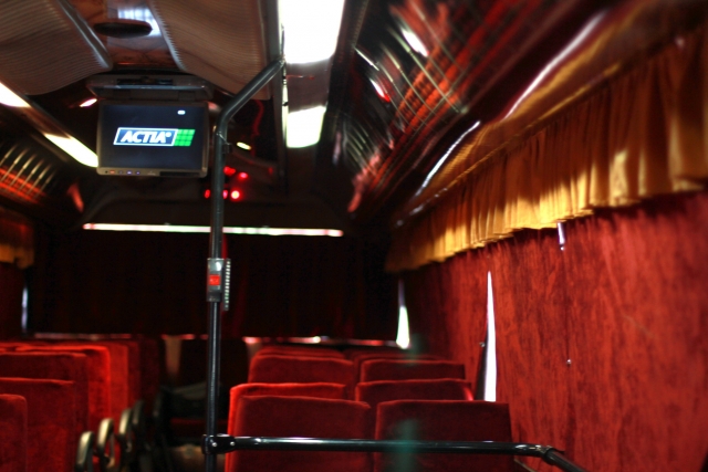 Einterior del autobus