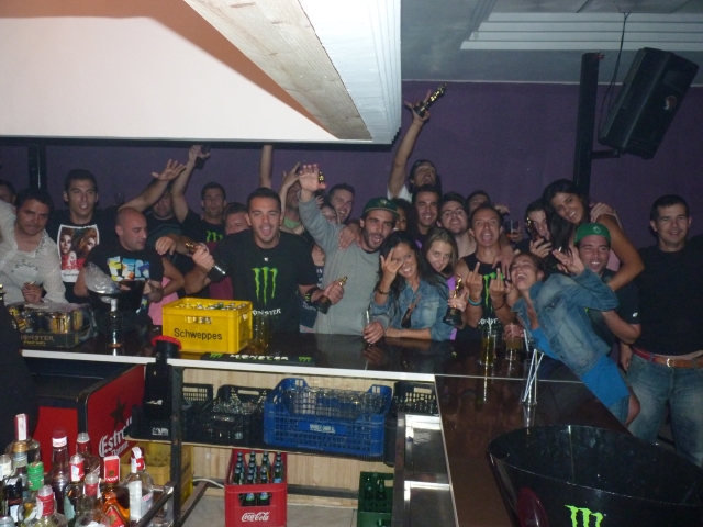  Parties in private pub 