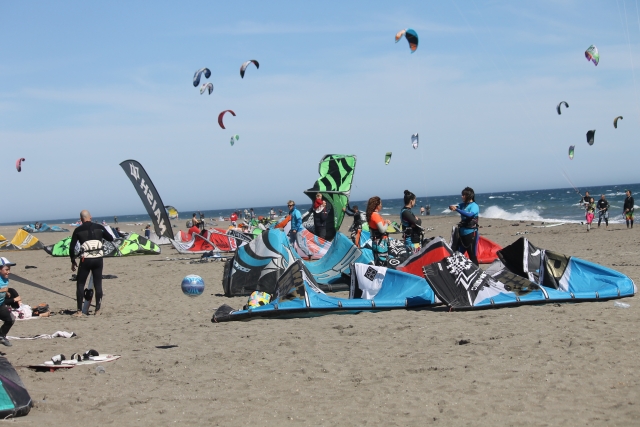  voli con il kitesurf