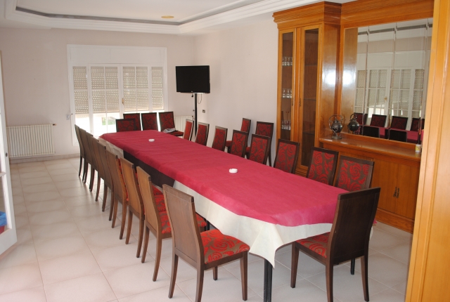 Mesa central del salon