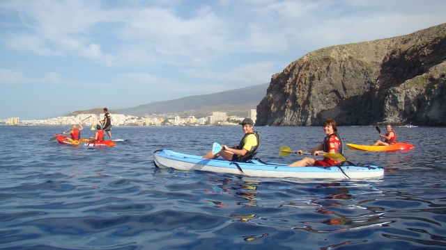kayaks en canarias
