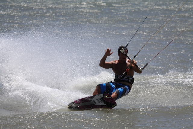 kitesurf con profesionales