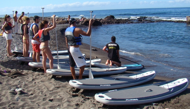 iniciacion paddle surf