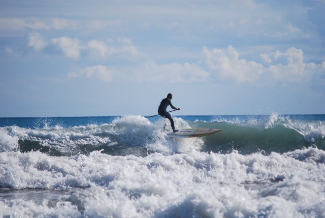 sesion de olas con Republica Sup