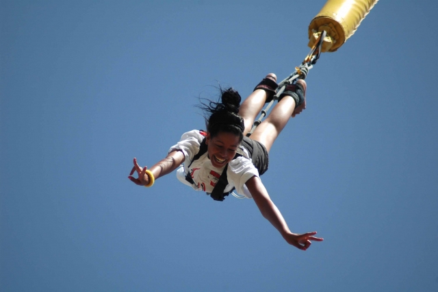  commencer le saut 