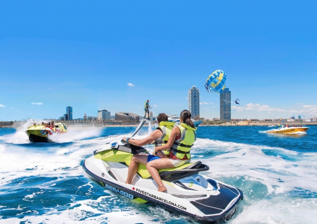  Jet ski route water 